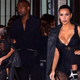 Illustration for article titled Kim Kardashian and North West Attend Givenchy In Matching Sheer Outfits